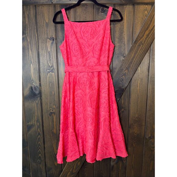 Karl Lagerfeld Paris Sleeveless A Line Dress - Picture 2 of 8